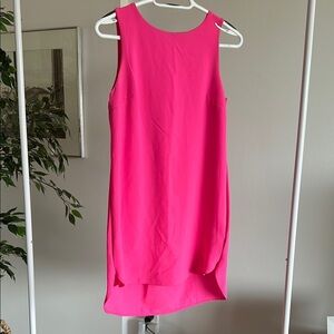 Fun Pink Sleeveless Monteau Dress size S